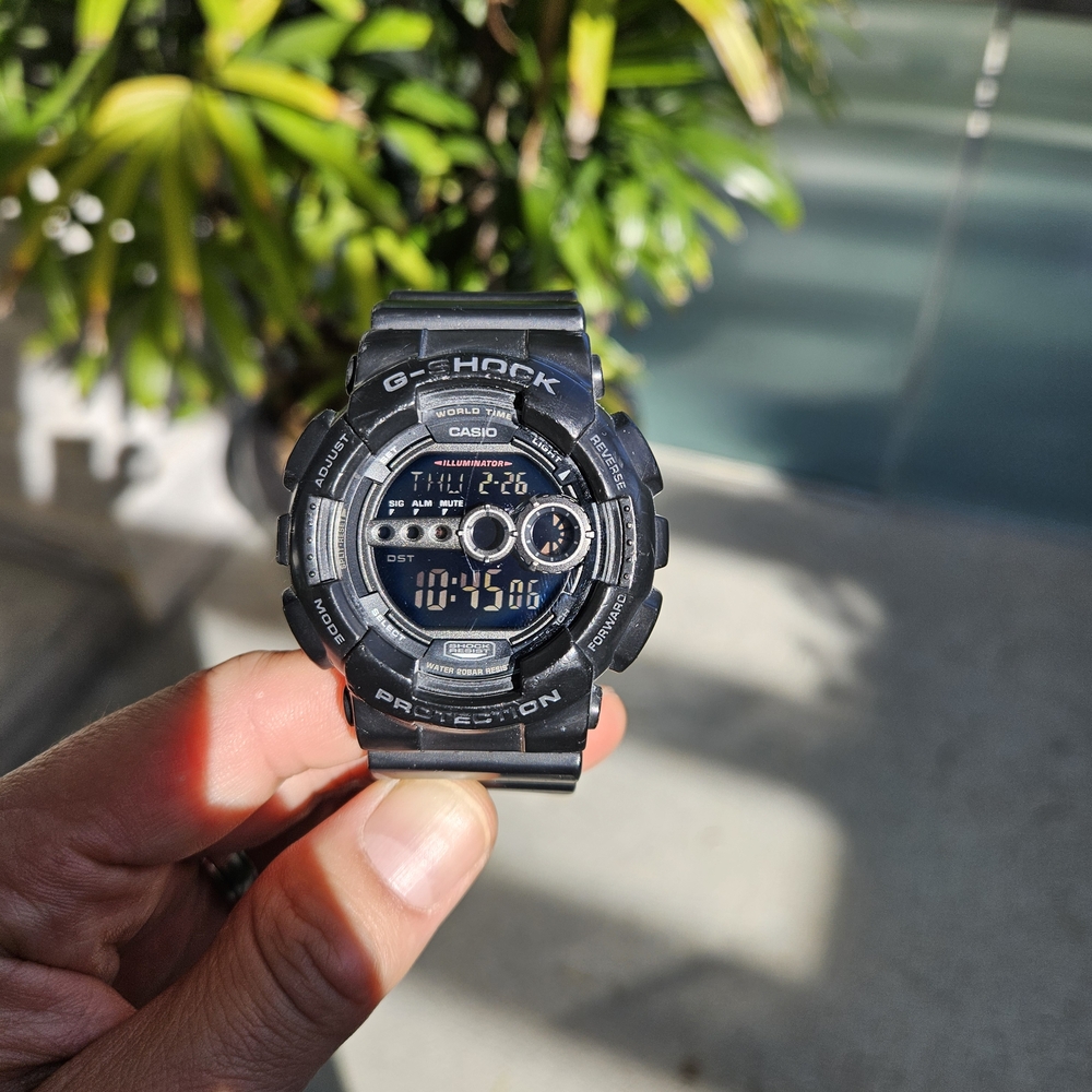 Casio G-Shock Black Digital Watch